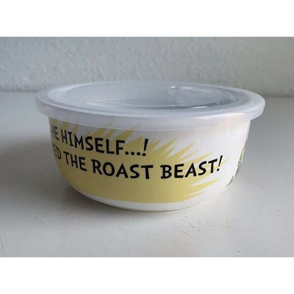 DR. SEUSS HOW THE GRINCH STOLE CHRISTMAS Pressure Lid Container Bowl LARGE NEW - Picture 5 of 9